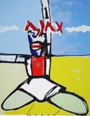 Herman Brood - Ajax (On Canvas)