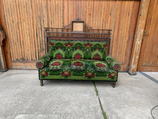 Antique Hungarian Sofa, 1890