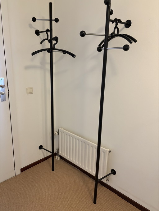 Two unusual coat racks