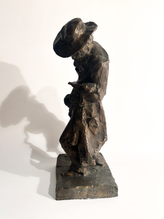 Bronze Sculpture of Two Figures 'I Capricci' by Edmondo Furlan, 1960s (photo 12 of 14)