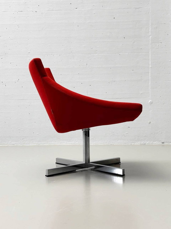 Image 1 of Bocu Armchair By Jörg Boner For Team By Wellis In Red