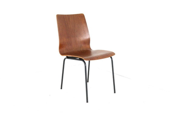 Image 1 of Friso Kramer for Auping Euroika pylwood chair vintage | 2 pieces available