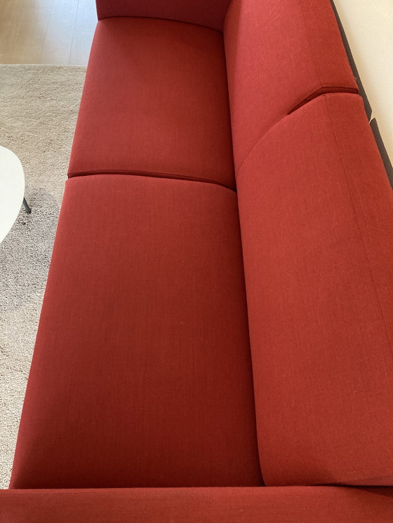 Image 1 of Canapé Artifort Mare 2,5 places, rouge foncé