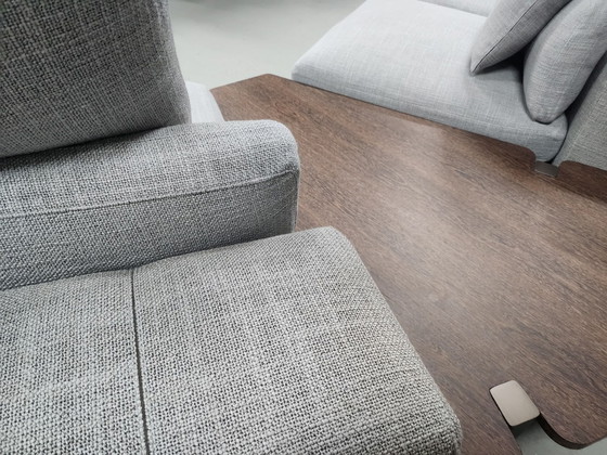 Minotti - Freeman Duvet sofa + coffee table Jacob by Rodolfo Dordoni, Modular sofas, Other, Grey (photo 6 of 9)