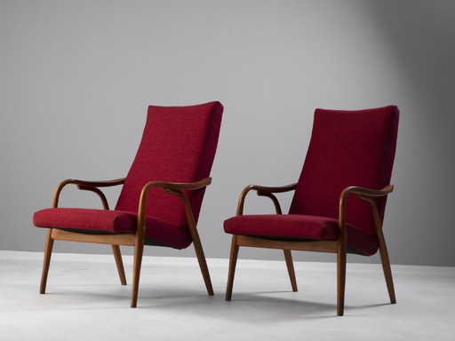 Pair of Armchairs, TON, 1970s