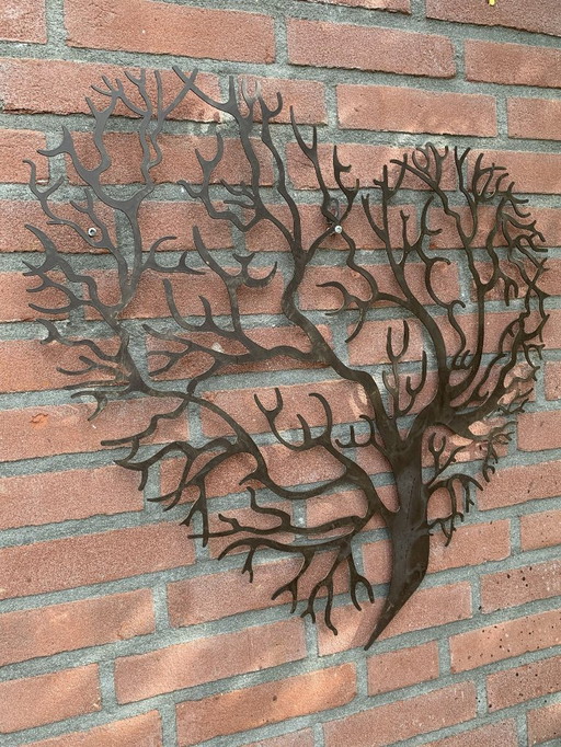 Arbre de Vie en forme de cœur, grand format, 62 cm