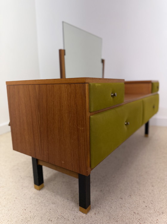 Coiffeuse Roger Landault accompagnée de son pouf – Commodes, Wood (photo 4 of 12)