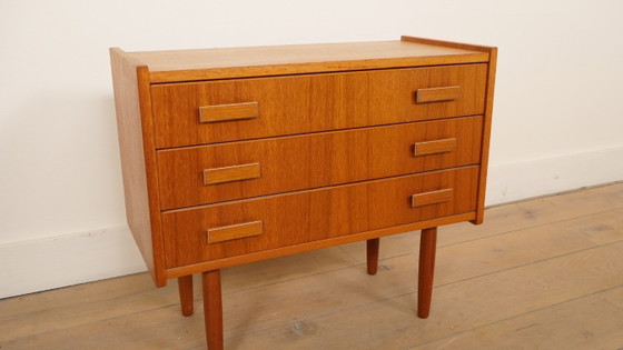 Image 1 of Commode vintage | 3 tiroirs | Table de chevet