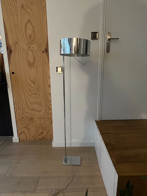 Image 1 of Cinna 2000 vintage chrome metal floor light