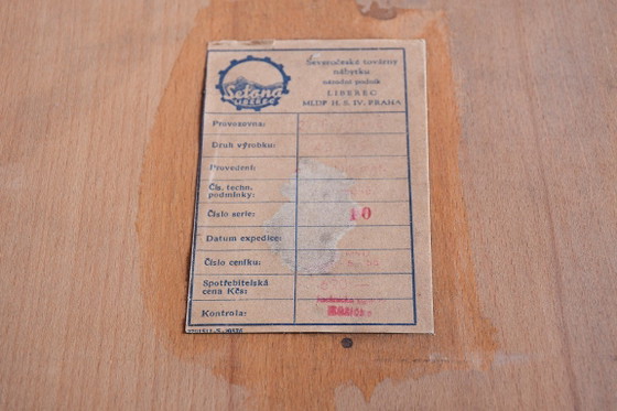 Ausziehbarer Art Deco Esstisch, von Jindřich Halabala, UP Závody, Tschechisch, 1940er – Esstische, Wood (photo 14 of 20)