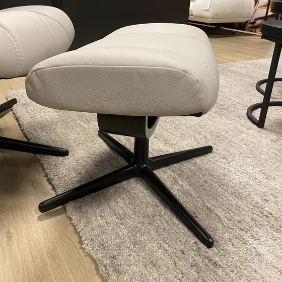 Image 1 of Stressless Consul relaxfauteuil met hocker M