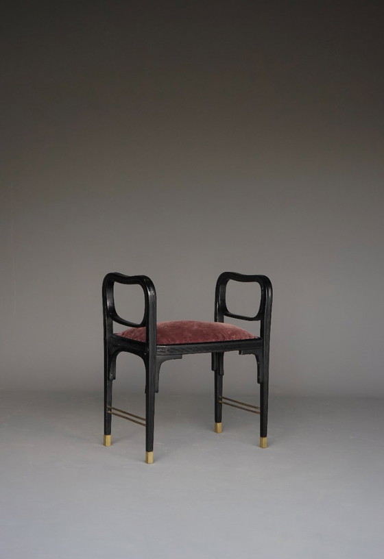 Image 1 of Bugholzhocker Modell 412 zugeschrieben Otto Wagner für J.& J.Kohn, 1902