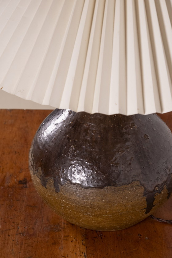 Image 1 of Flemming Ross Keramische Tafellamp, jaren 1960 Denemarken