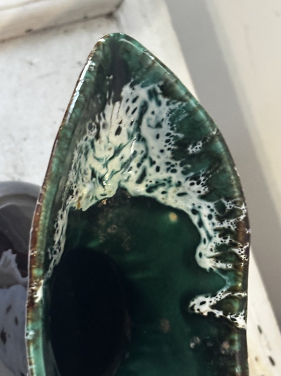 Sculptural Vallauris Pitcher in Glazed Ceramic, 1960s – Glass & Decanter, Vintage (photo 9 of 15)