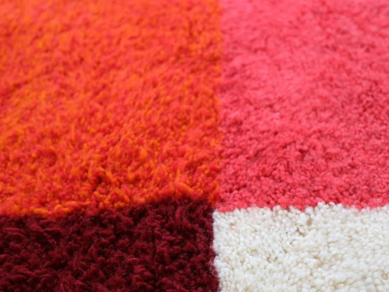 Tapis en laine naturelle tissé main artisanale 2/3 m – Ahrend, Wool (photo 6 of 7)