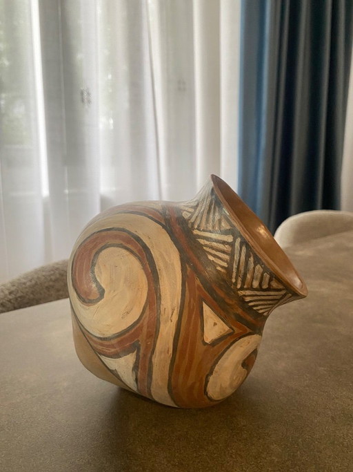 Decorative Vase Inspired by the Ancient Cucuteni–Trypillia Culture Tradition