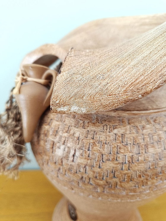 Image 1 of Vaso decorativo in terracotta