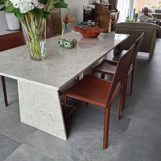 4x Sedia da pranzo in pelle Ligne Roset – Sedie da pranzo (photo 2 of 5)