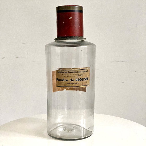Image 1 of Frasco de farmacia antiguo