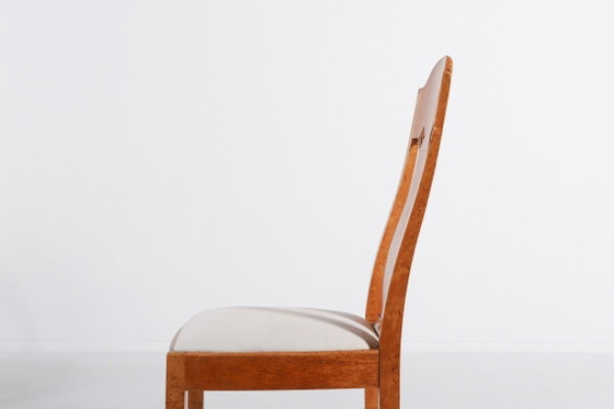 Image 1 of Pair unique burl wood chairs from Nordiska Kompaniet