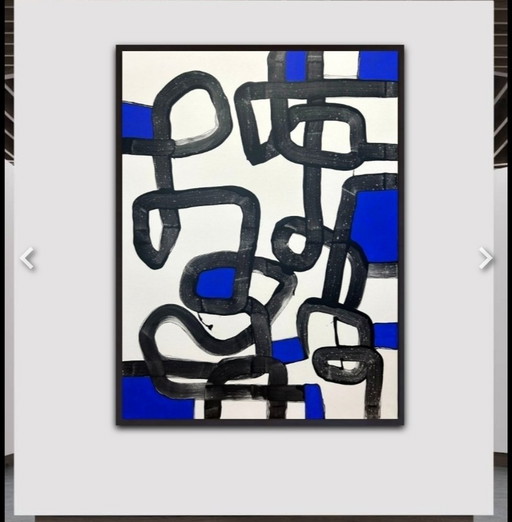 Natia Antadze Abstracte compositie XXL