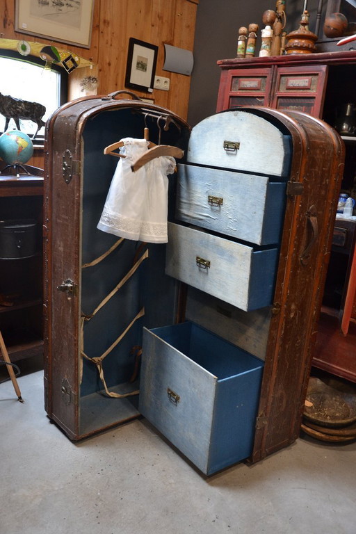 Alter antiker Reisekoffer – Kabinenkoffer – Original