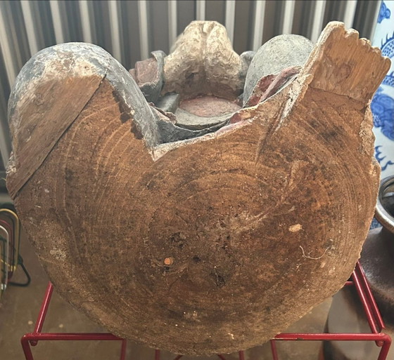Impresionante monje Louhan, Objetos decorativos, Madera, Multicolor (foto 4 de 7)