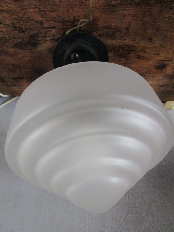 Image 1 of Prachtige Antieke/Retro/Vintage Hal Lamp.