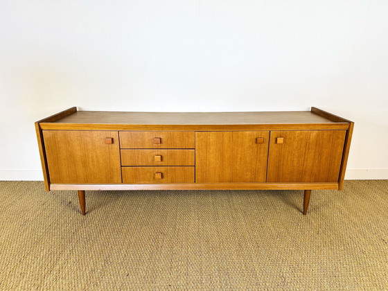 Image 1 of Scandinavisch dressoir van teakhout, 1960