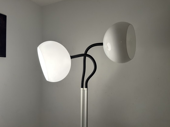 Image 1 of Lampada da terra vintage a forma di fungo, stile spaziale Hala