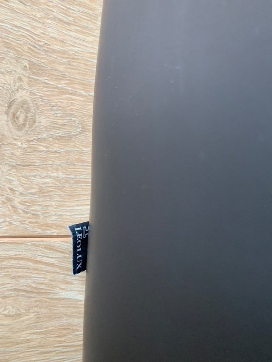 Image 1 of Sedia Leolux Bora Beta, pelle nera