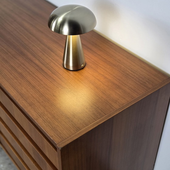 Image 1 of Vintage jaren 60 - 70 teak sideboard Duits, tv meubel