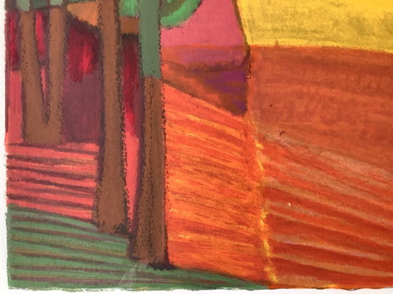 Image 1 of Serigrafía "Verano" de Ton Schulten