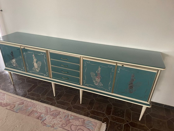 Image 1 of Credenza di lusso italiana di metà secolo – di Umberto Mascagni (anni '50-'60)