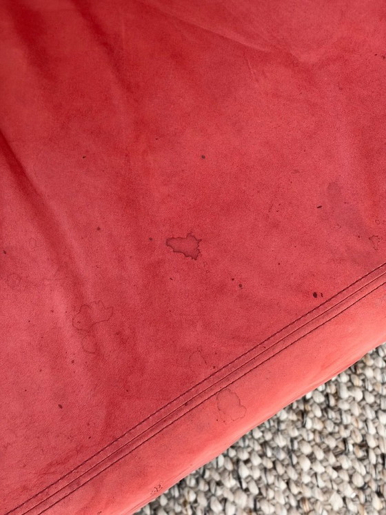 Gelderland Young 2.5-seater sofa, 3-5 seaters, Leather, Metal, Red, Modern (photo 7 of 15)