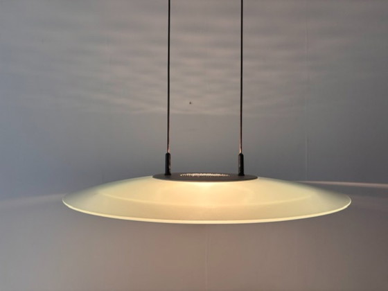 Lampada a sospensione Sargot Nebula, vetro bianco, Lampade a sospensione, Metallo, Modern (foto 2 di 5)