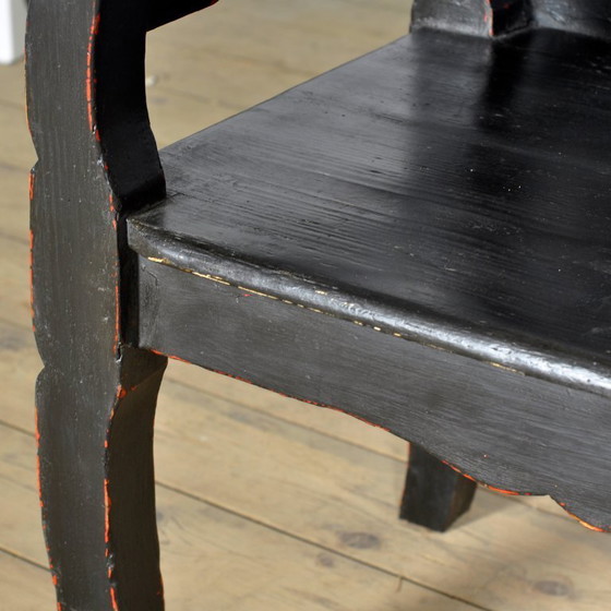 Image 1 of Antique Pine Bench, 1900s