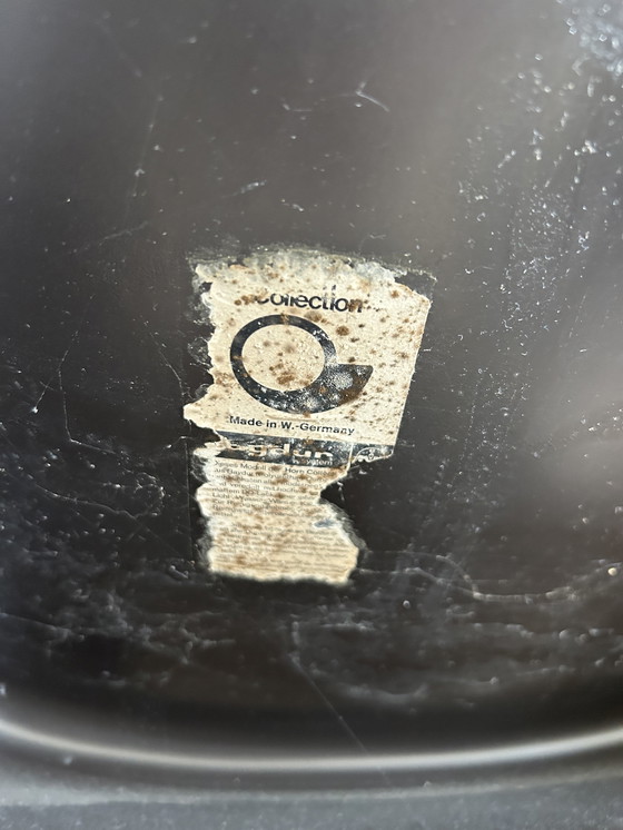 Image 1 of Silla Kangaroo Z negra y marrón de Ernst Moeckl