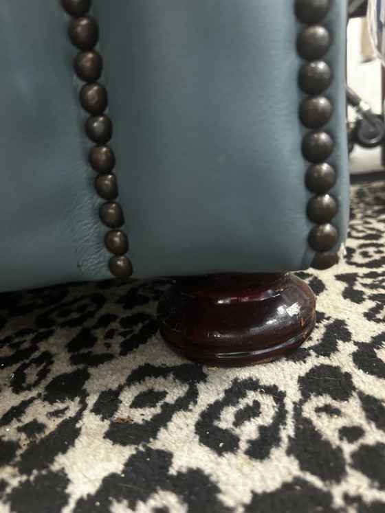 Image 1 of Bellissimo Chesterfield blu a Springvale