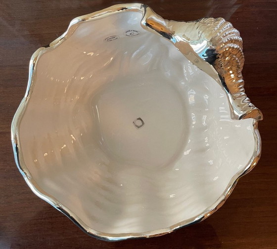 Image 1 of Große, muschelförmige Schale aus 999er Sterlingsilber