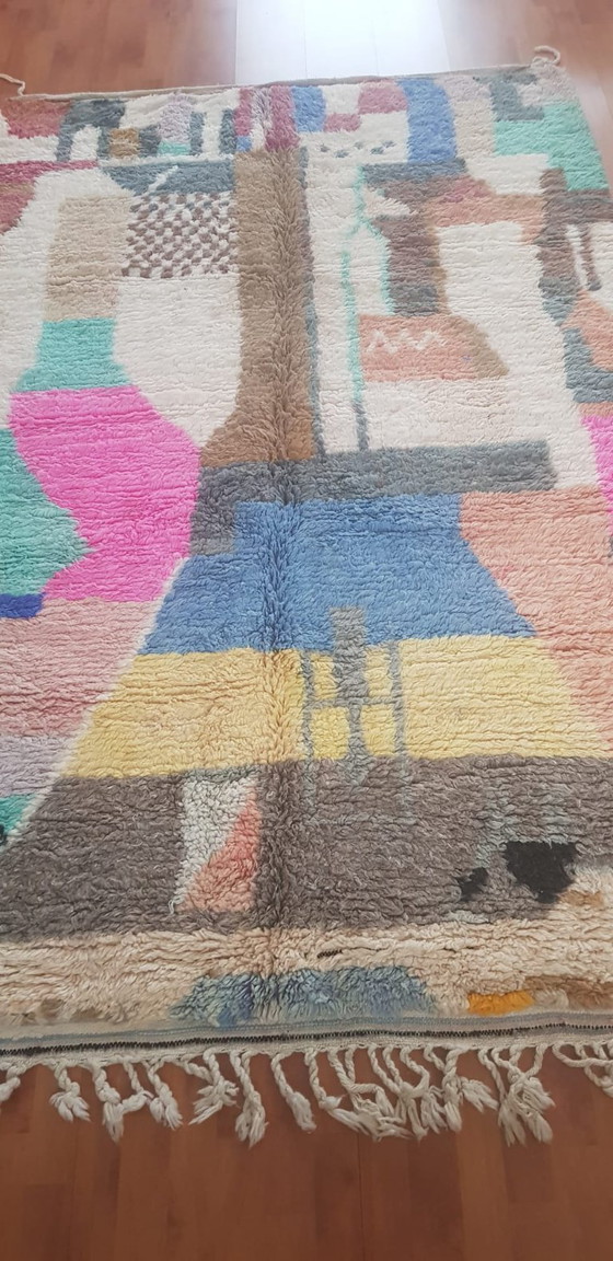 Image 1 of Handgeknoopt Berber kleed wol 237x153cm