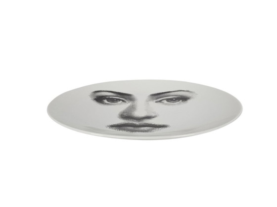 Image 1 of Piero Fornasetti - Tema e Variazioni - wall sign - no. 6 - Milano - 2000