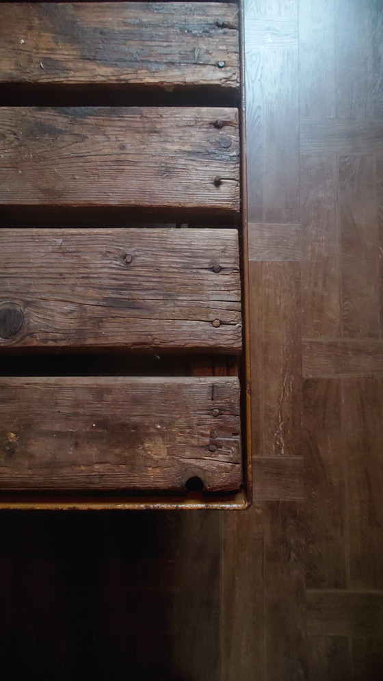 Image 1 of Tavolino industriale vintage 1885