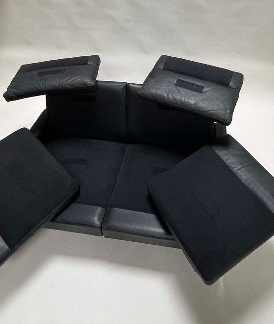 Image 1 of Divano e poltrona vintage a 2 posti, Hans Peter Piehl, Wilkhahn 1968