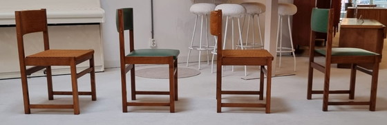 Image 1 of 4x Chaises du milieu du siècle
