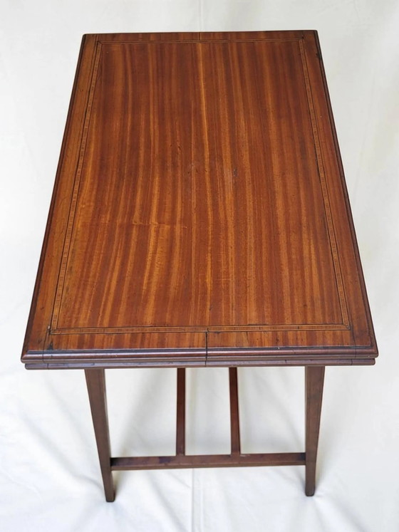 Beistelltisch / Konsole, 1950er Jahre – Beistelltische, Wood, Art Deco (photo 8 of 13)