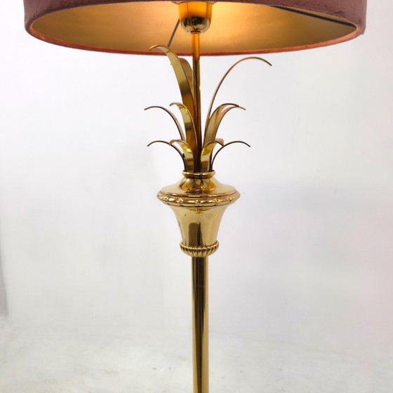 Image 1 of Lámpara de pie Boulanger de mediados de siglo con forma de piña, de latón