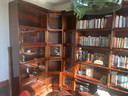 Klassieke stapelbare bibliotheekkast