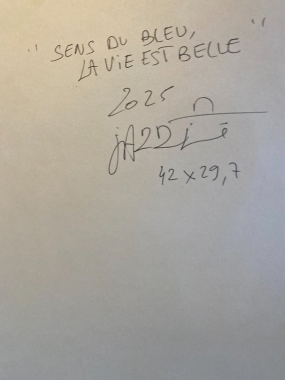 Image 1 of Jazzu - Gevoel voor blauw Het leven is mooi