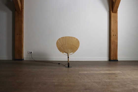 Lampada Ingo Maurer Uchiwa III per M-Design, 1973 – Lampade da tavolo, Bambù (photo 2 of 13)